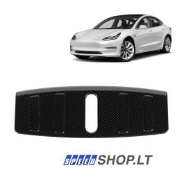 Tesla Model 3 priekinio kapoto spynos apdaila Carbon